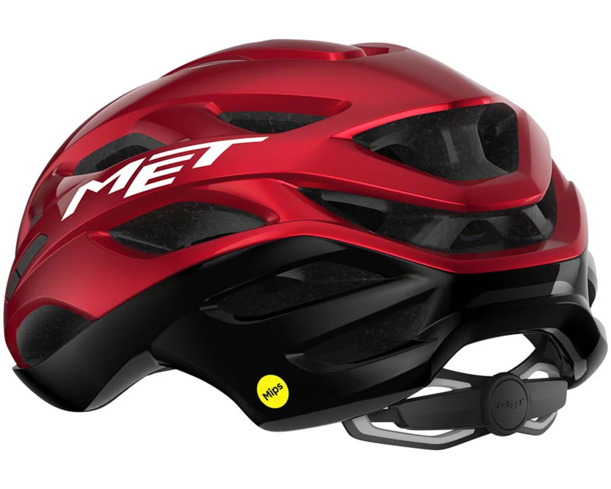 Met Estro MIPS Helmet (Gloss Red/Black Metallic) (M) - view 2
